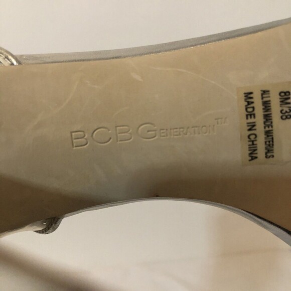 BCBGeneration Women's Jakalyn Dress Pumps Ankle Strap Heels Size 8m - Picture 10 of 11